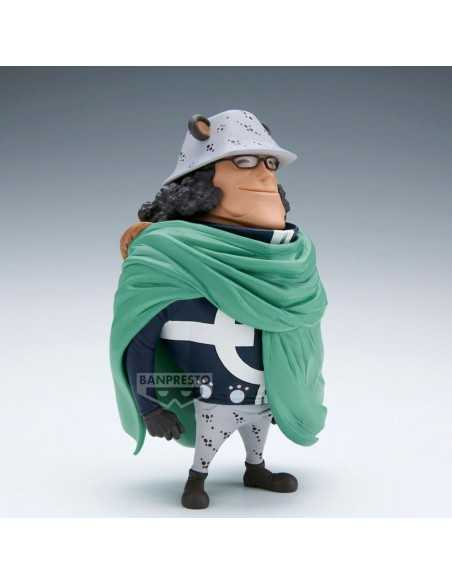 Figura banpresto one piece mega world collectable figure bartholomew kuma