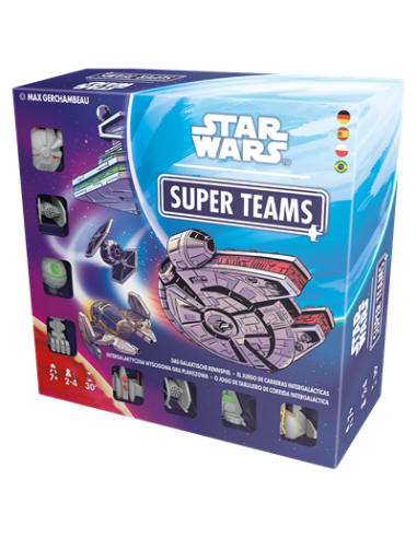 Juego de mesa star wars super teams