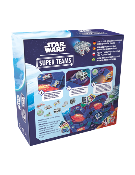Juego de mesa star wars super teams