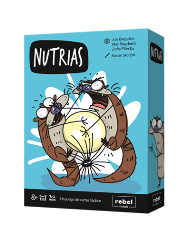 Juego de mesa nutrias