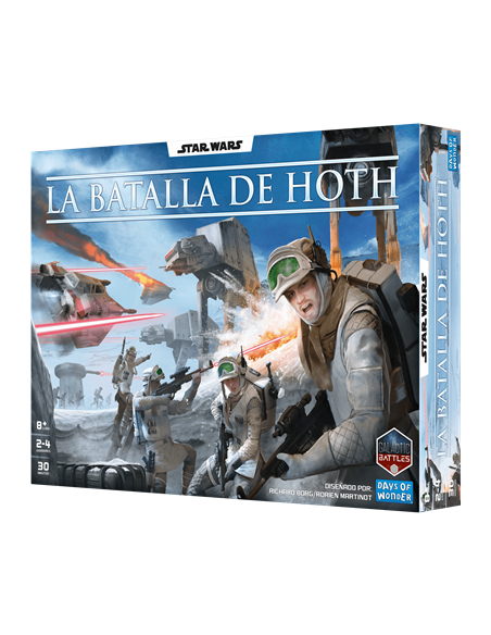 Juego de mesa star wars: la batala de hoth