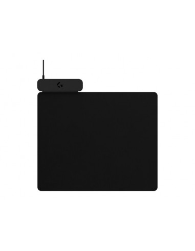 Alfombrilla con base de carga inalambrica logitech powerplay 2 gaming