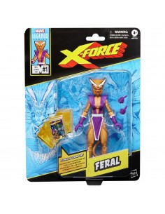 Figura hasbro marvel legends series x - force feral