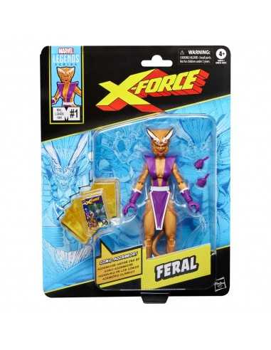 Figura hasbro marvel legends series x - force feral