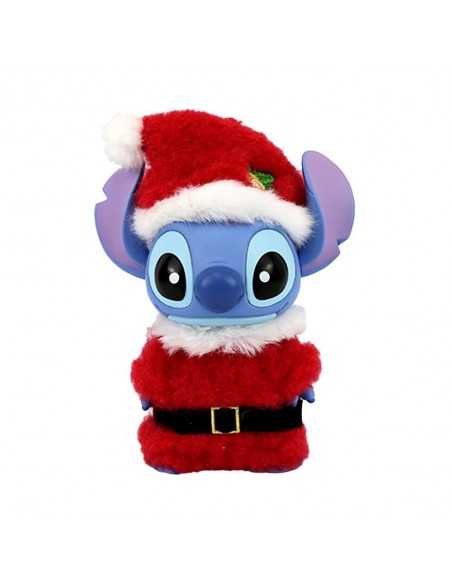 Figura enesco disney stitch papá noel