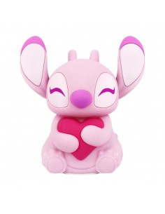 Lámpara táctil enesco disney stitch angel con corazón