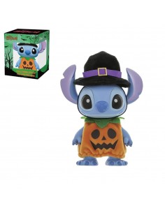 Figura enesco disney stitch halloween calabaza