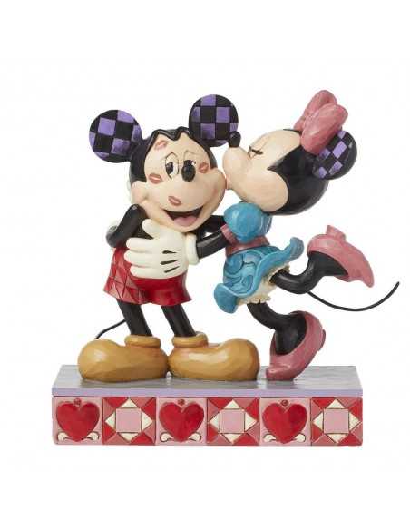 Figura enesco disney mickey & minnie love