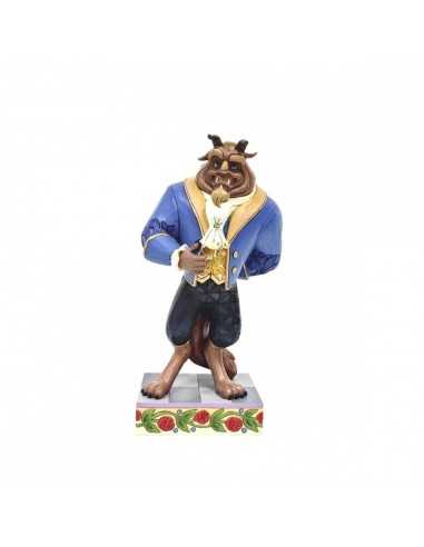 Figura enesco disney bestia en traje