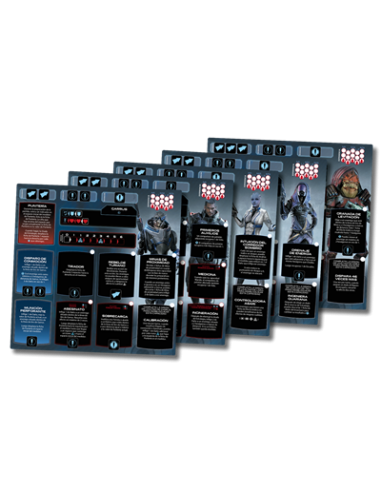 Juego de mesa mass effect: el juego de tablero