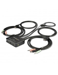 Conmutador kvm star tech 2 usb 2 hdmi switch 4k