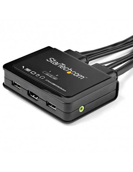 Conmutador kvm star tech 2 usb 2 hdmi switch 4k Conmutador kvm star tech 2 usb 2 hdmi switch 4k
