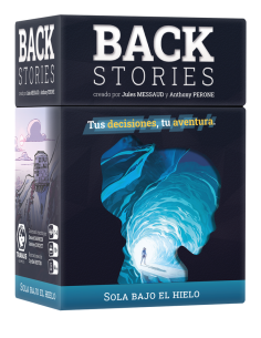 Juego de mesa back stories - sola bajo el hielo