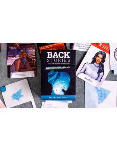 Juego de mesa back stories - sola bajo el hielo