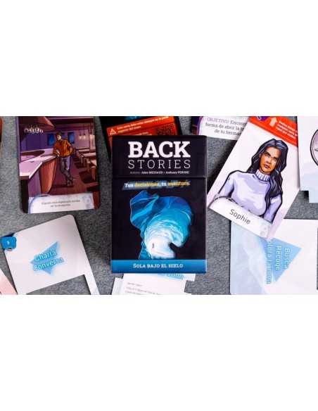 Juego de mesa back stories - sola bajo el hielo