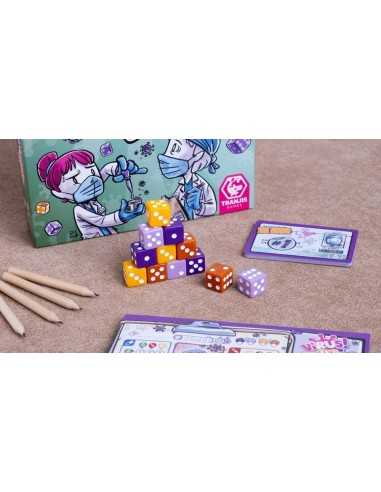 Juego de mesa virus! roll & write