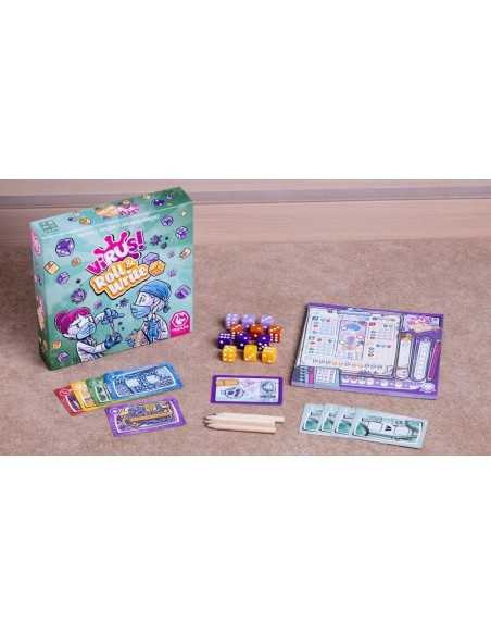 Juego de mesa virus! roll & write Juego de mesa virus! roll & write