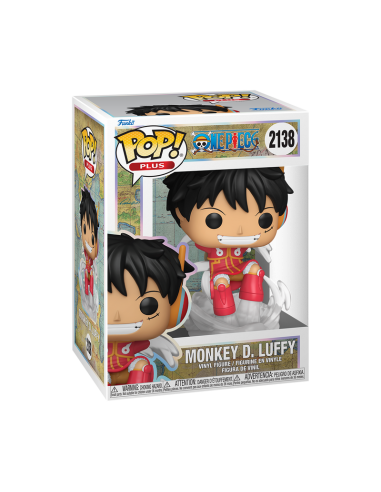 Funko pop plus: one piece monkey d. luffy egghead