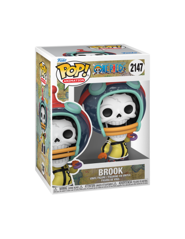 Funko pop animation: one piece - brook (egghead)