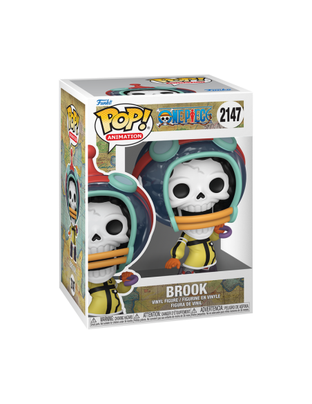 Funko pop animation: one piece - brook (egghead)