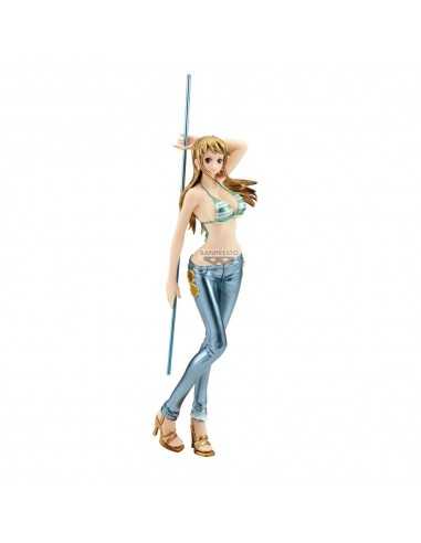 Figura banpresto one piece glitter & glamours nami special color ver.b