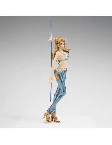 Figura banpresto one piece glitter & glamours nami special color ver.b
