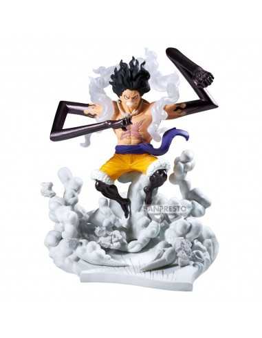 Figura banpresto one piece senkozekkei - monkey d.luffy gear4 -