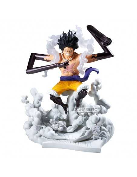 Figura banpresto one piece senkozekkei - monkey d.luffy gear4 -