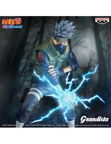 Figura banpresto naruto shippuden grandista kakashi hatake special edition 23cm