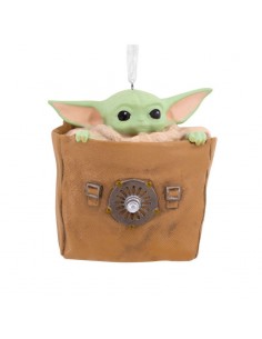 Figura decorativa grogu en bolsa resina 7 cm