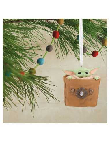 Figura decorativa grogu en bolsa resina 7 cm