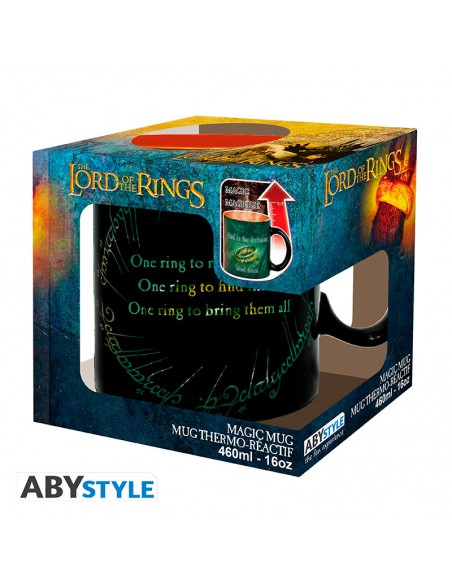 Taza termica abystyle el señor de los anillos sauron 460ml