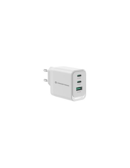 Cargador usb - c conceptronic 65w althea quick charge 3.0 pd 2xusb - c 1xusb - a