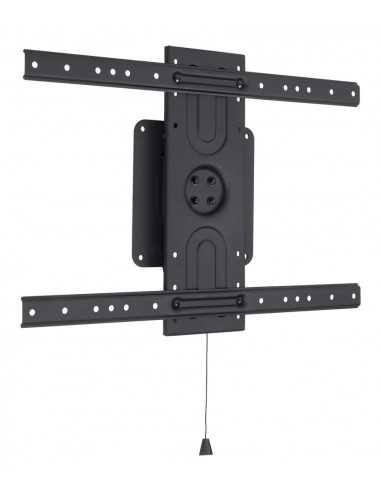 Soporte de pared tooq rotación 360° para pantallas 37 pulgadas - 80 pulgadas negro
