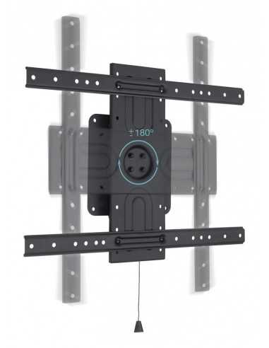 Soporte de pared tooq rotación 360° para pantallas 37 pulgadas - 80 pulgadas negro