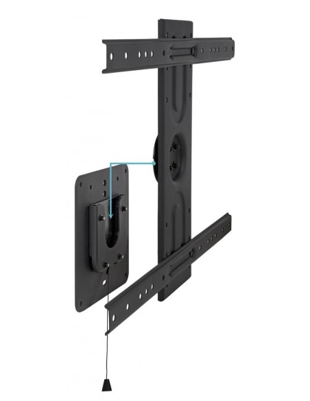 Soporte de pared tooq rotación 360° para pantallas 37 pulgadas - 80 pulgadas negro Soporte de pared tooq rotación 360° para pantallas 37 pulgadas - 80 pulgadas negro