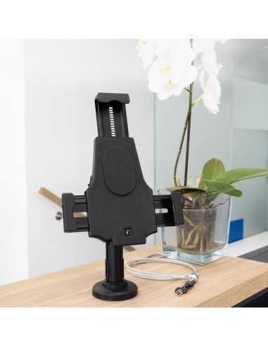 Soporte sobremesa - pared tooq para tablet con antirrobo