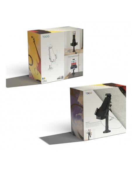 Soporte sobremesa - pared tooq para tablet con antirrobo Soporte sobremesa - pared tooq para tablet con antirrobo
