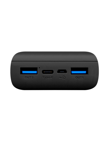 Phoenix powerbank batería externa 20000mah con 2 usb carga rapida y 1 usb tipo c pd