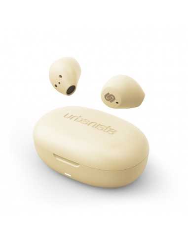 Auriculares urbanista true wireless inalambricos lisbon vanilla cream - amarillo vainilla