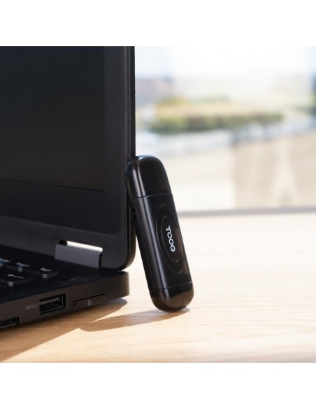 Lector tarjetas tooq usb - a 3.0 - sd - tf - negro