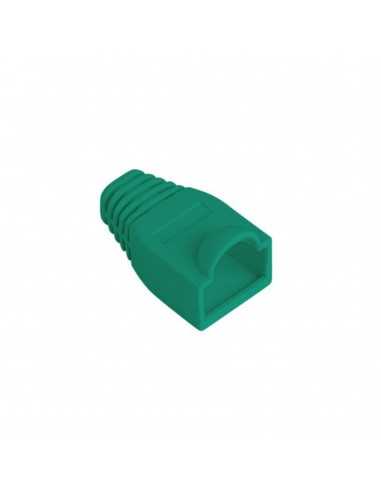 Funda protectora lanberg plb - 1000 - g para conector rj45 pack de 100 unidades verde