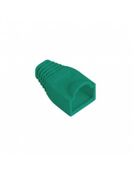 Funda protectora lanberg plb - 1000 - g para conector rj45 pack de 100 unidades verde