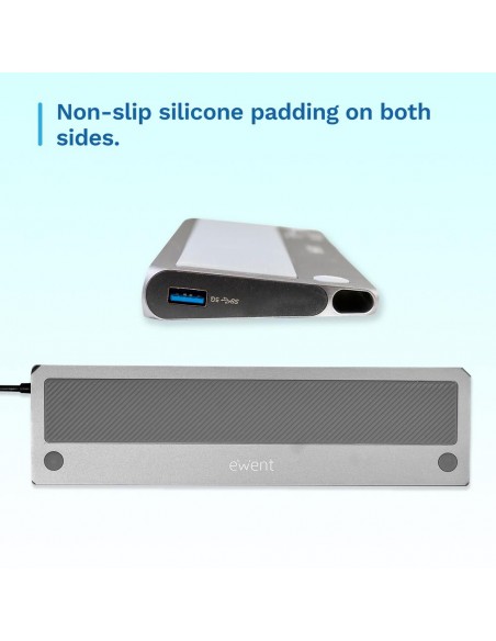 Docking station ewent ew1150 usb tipo c 12 en 1