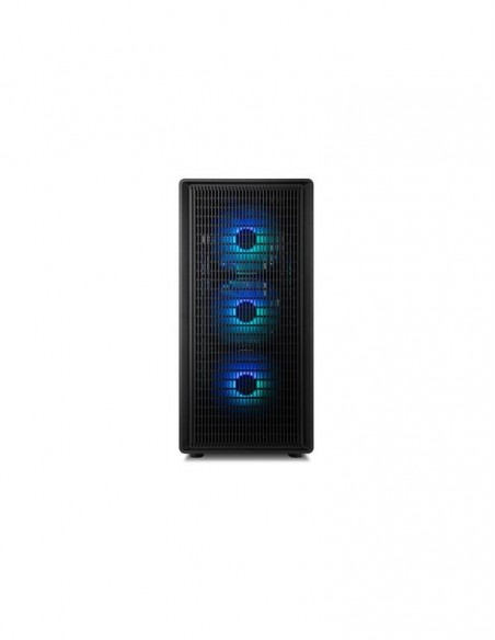 Caja ordenador gaming nox hummer signal atx argb cristal templado negro Caja ordenador gaming nox hummer signal atx argb cristal templado negro
