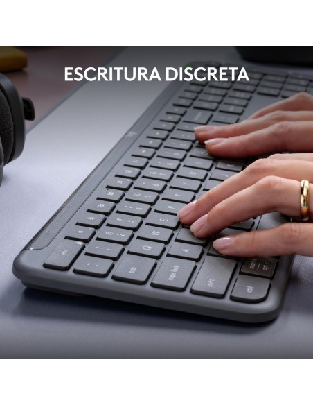 Teclado logitech k950 inalambrico negro