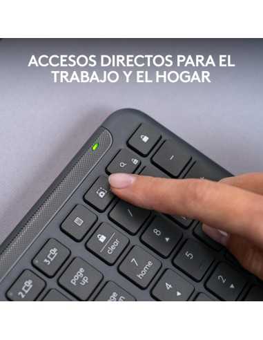 Teclado logitech k950 inalambrico negro