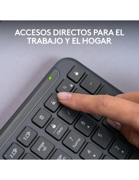 Teclado logitech k950 inalambrico negro