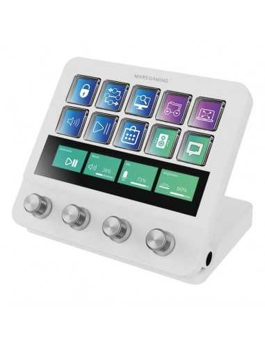 Control deck pro mars gaming msdpro blanco