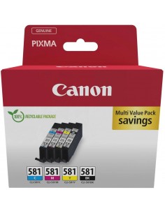 Multipack tinta canon cli - 581 bk - c - m - y